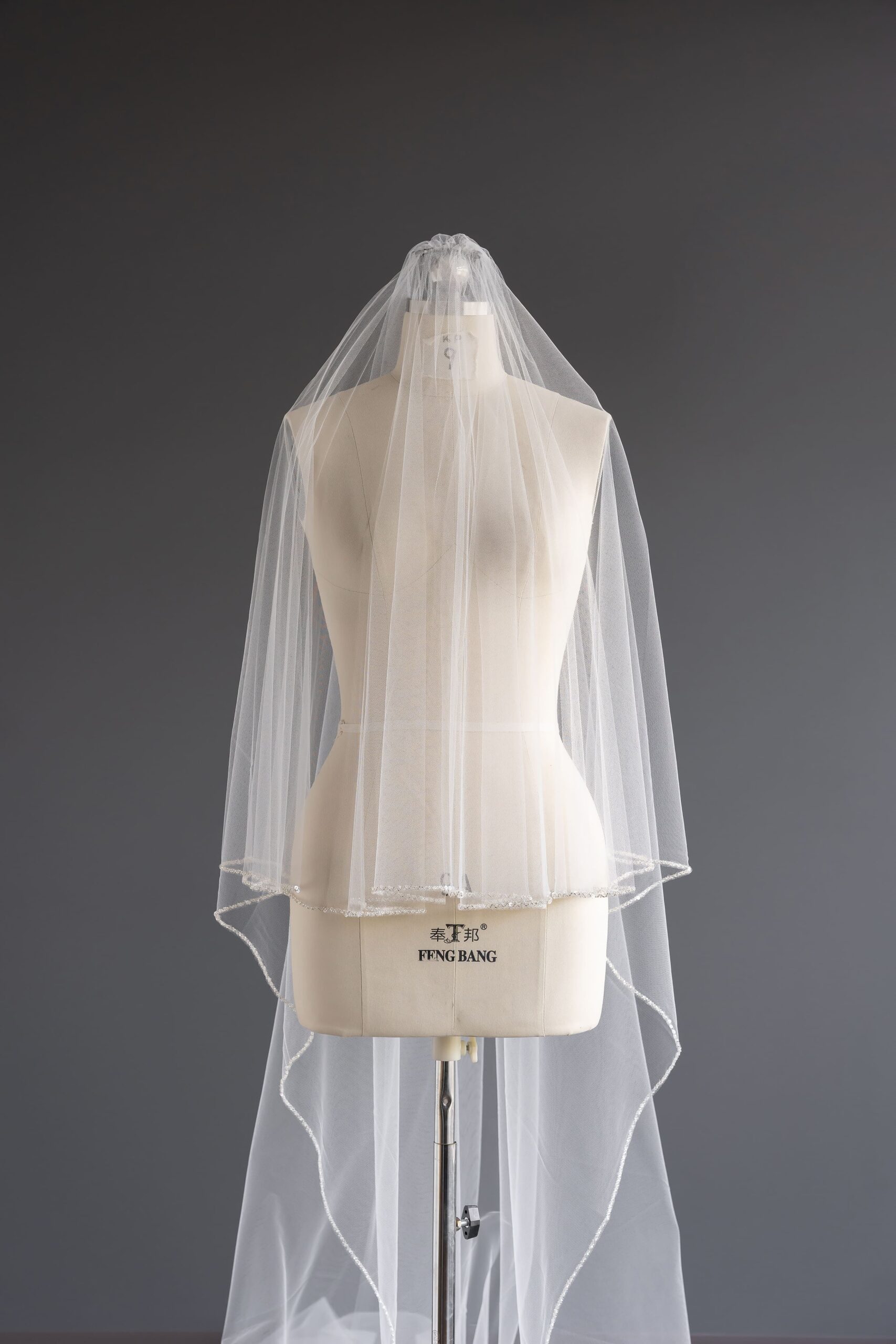 Beaded & Glitter Veil – BV-23