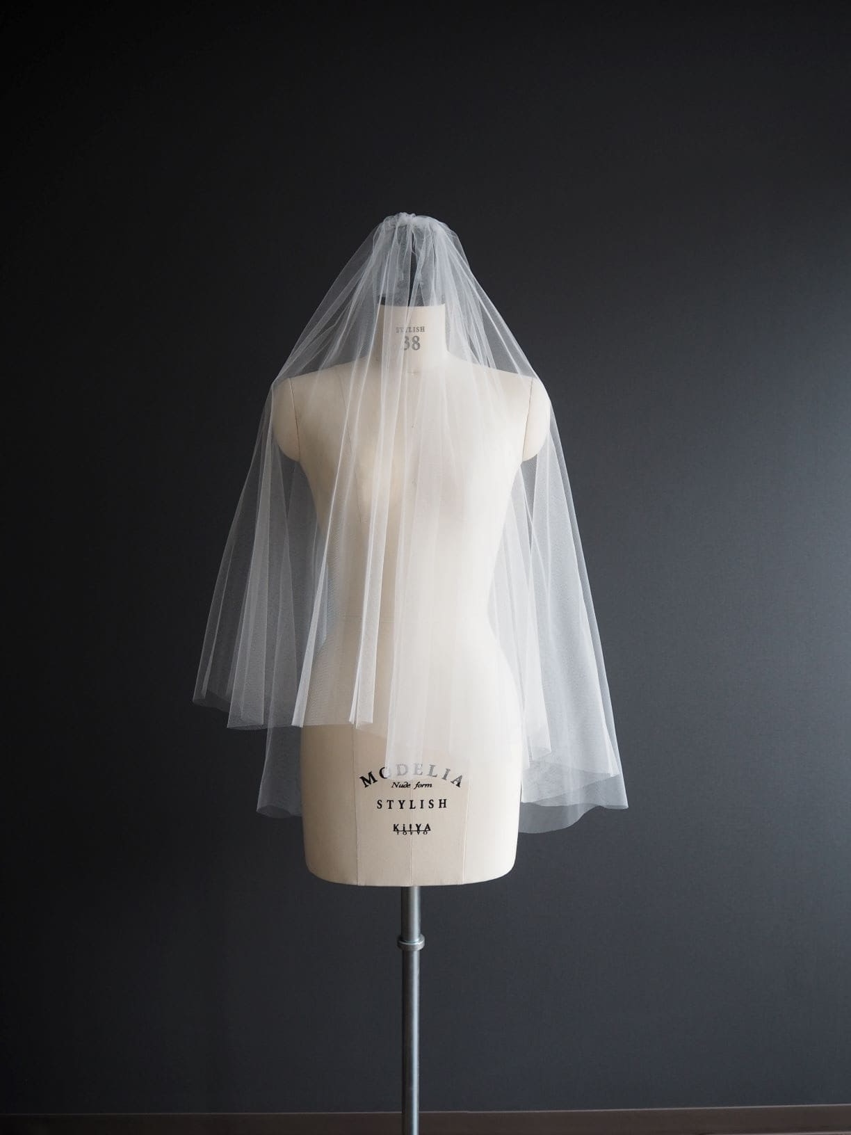 Solid Plain Veil